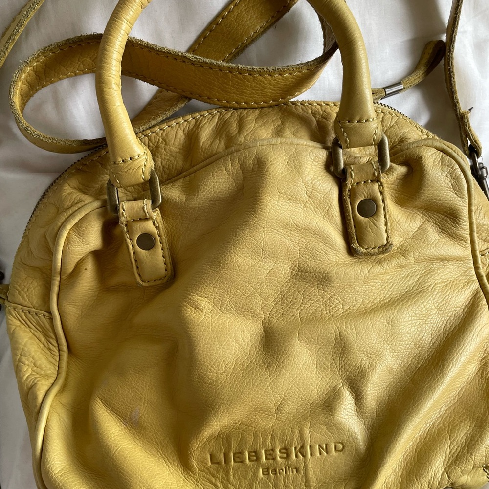 Liebeskind Yellow Leather Women's Bag
